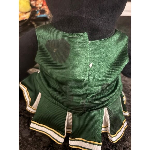 Build-A-Bear Ladybug Plush W/ NFL Green Bay Packers Cheerleader Outfit & Bow 16” - Picture 15 of 16